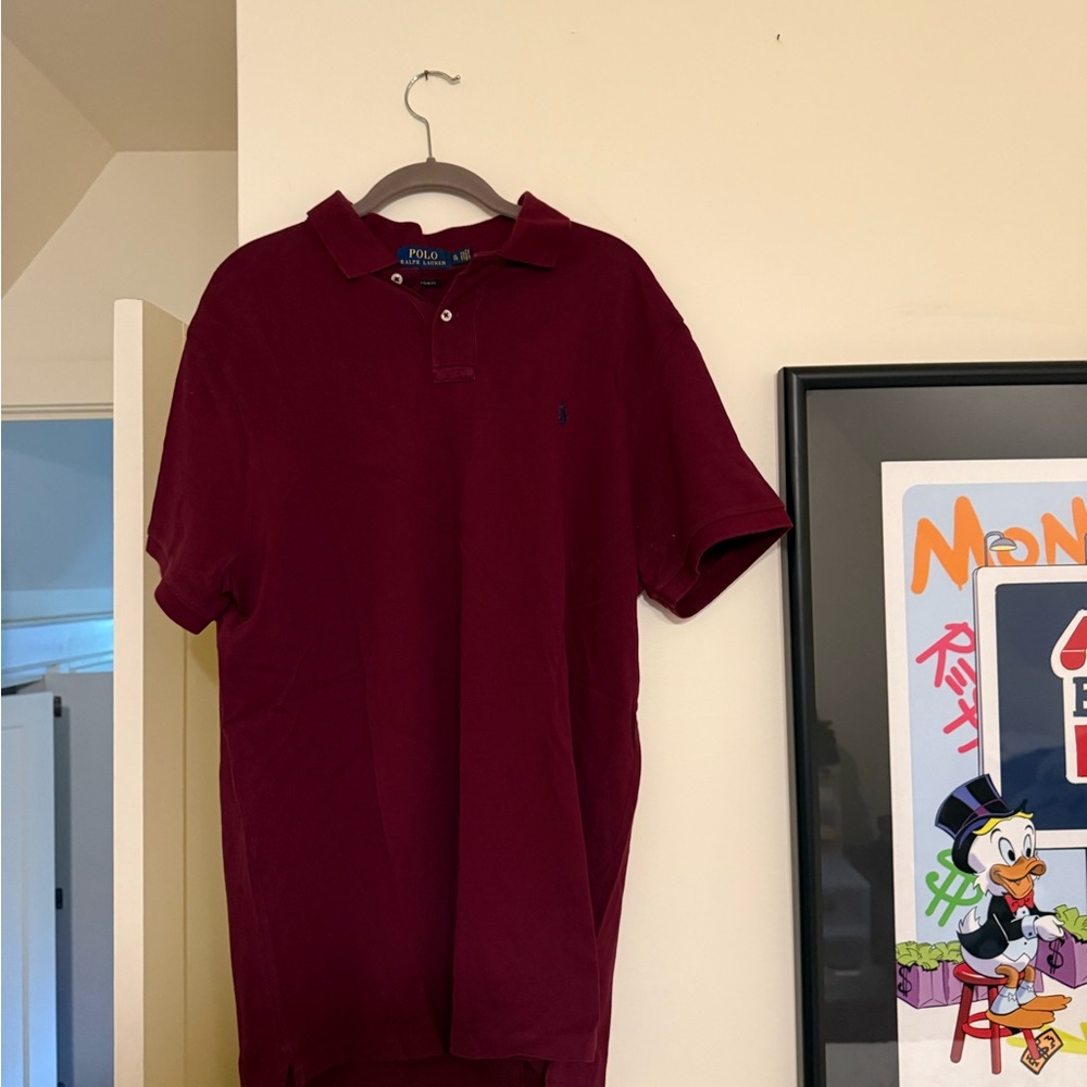 Polo by Ralph Lauren Red Polo Shirt Casual Style